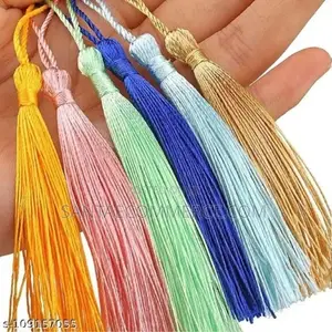 Colorful Soft Silky Craft Tassels - Brand New