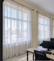 Sheer Curtains Mpya (Vipande 2) - 1
