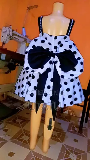 Unique Polka Dot Babydress - Girls