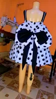 Unique Polka Dot Babydress - Girls - 1