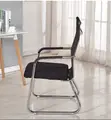 Modern Black Mesh Cantilever Office Chair - 3