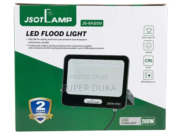 JSOT 200W Outdoor Security Flood Light IP65 - 1