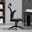 Kiti cha Ofisi cha Mesh chenye Mgongo Mrefu wa Ergonomic - 4