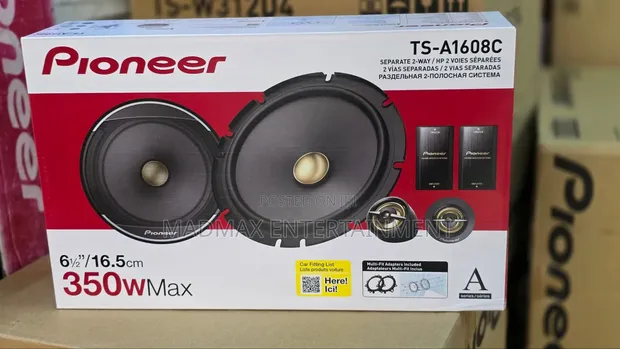 Spika za Component Pioneer TS-A1608C (Mpya Kabisa) - 1