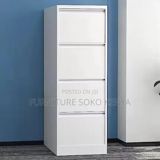 Kabati la Ofisi la Metal lenye Droo 4 za Faili - 1