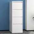Kabati la Ofisi la Metal lenye Droo 4 za Faili - 1