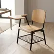 Student Study Chair with Fixed Writing Pad - 3