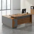 1.8M Extended Executive Workstation Office Desk - 3