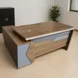 1.8M Extended Executive Workstation Office Desk - 4