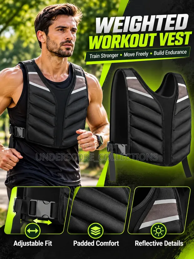 9kg Weighted Vest - 1