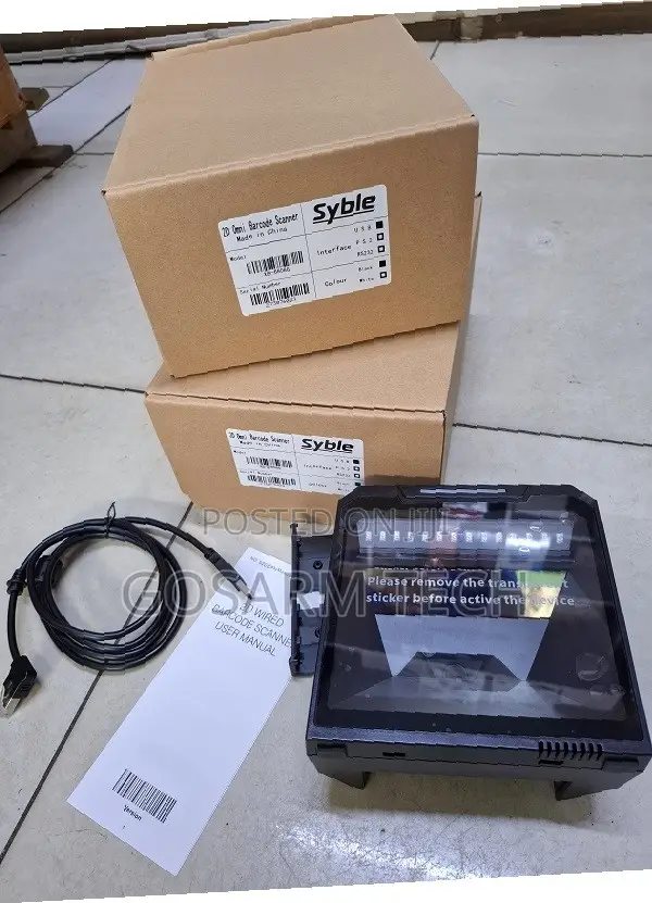 Safescan XB-8808G Desktop Barcode Scanner - Brand New - 1