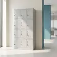 12-Locker Storage Lockable Office Cabinet - 4