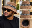 Luxury Fendi FF-logo Jacquard Bucket Hat - 1