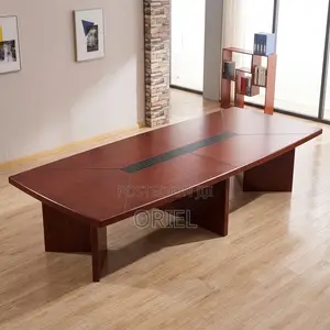 300cm Mahogany Boardroom Meeting Table
