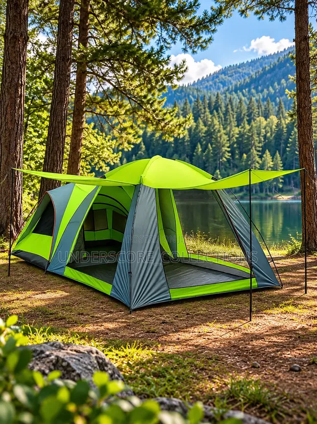 2-in-1 Family Tent (10-12 Persons) - 1