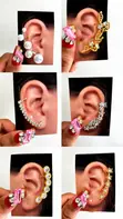 Statement Ear Cuffs - Hazisababishi Mzio - 2