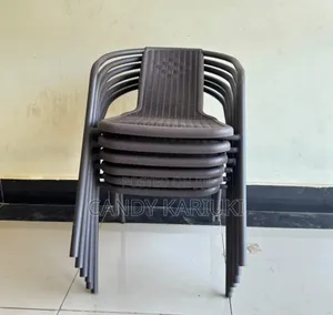 All Weather Stackable Balcony Chairs (Set of 2)