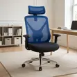 Kiti cha Ofisi cha Mesh Nyeusi chenye Ergonomic - 3