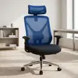Kiti cha Ofisi cha Mesh Nyeusi chenye Ergonomic - 5