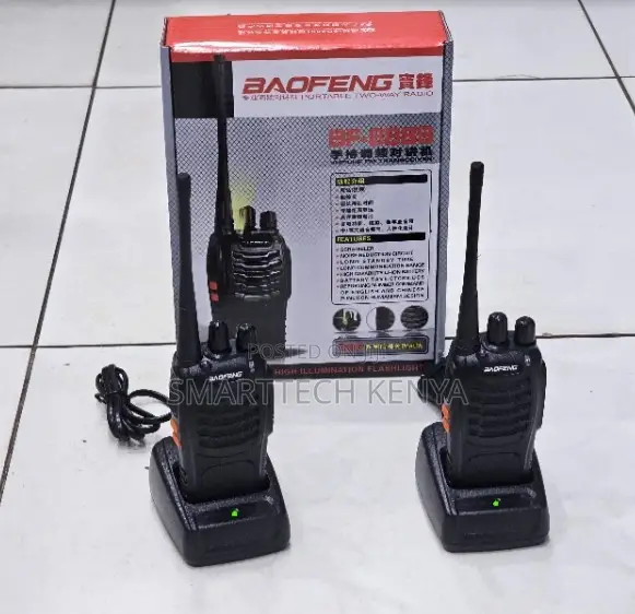 Redio za Mawasiliano za Baofeng BF-888S - Pakiti ya 2 - 1
