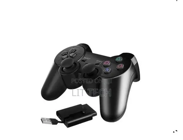 6-in-1 Wireless Gamepad for PS2/PS3/PC/TV - 1