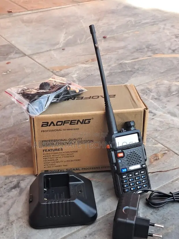 Baofeng UV-5R Dual Band Handheld Radio - 1