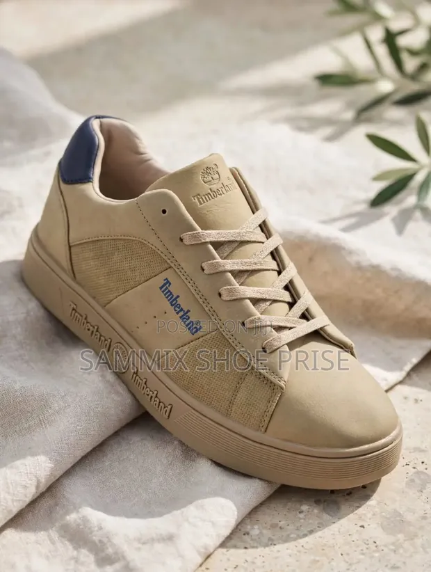 Timberland Smart Casual Leather Sneakers - Brown - 1
