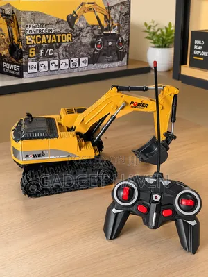 Remote Control Excavator Toy - Kids & Adults