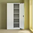 2-Door Metallic Office Storage Cabinet - 2