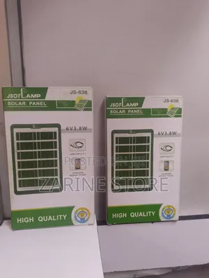 Mobile Phone Solar Panel Charger 6V 3.8W