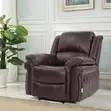 One Seater Recliner Leather Sofa - 2