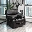 One Seater Recliner Leather Sofa - 5