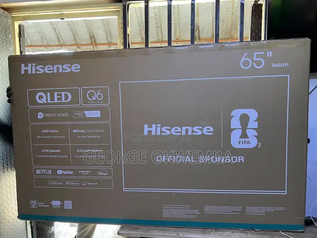 Hisense 65 Inch QLED 4K TV Q6Q Series - 1