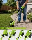 3-in-1 Cordless Grass Trimmer 24V - 3
