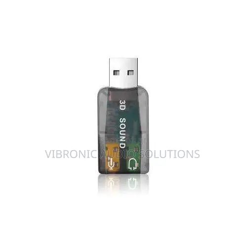 Classic USB Sound Card 3.5mm Stereo Audio - 1