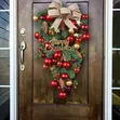 Front Door Hanging Wreath - 1