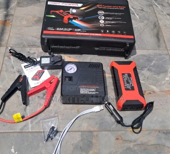 12V Car Battery Booster with 99800mAh Power Bank - 1