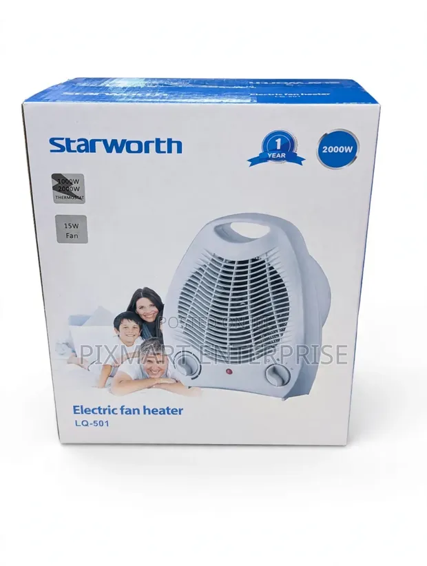 Starworth Electric Fan Heater - Brand New - 1