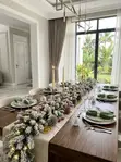 Christmas Pre-Lit Alpine Glacier Garland (2.7M) - 2
