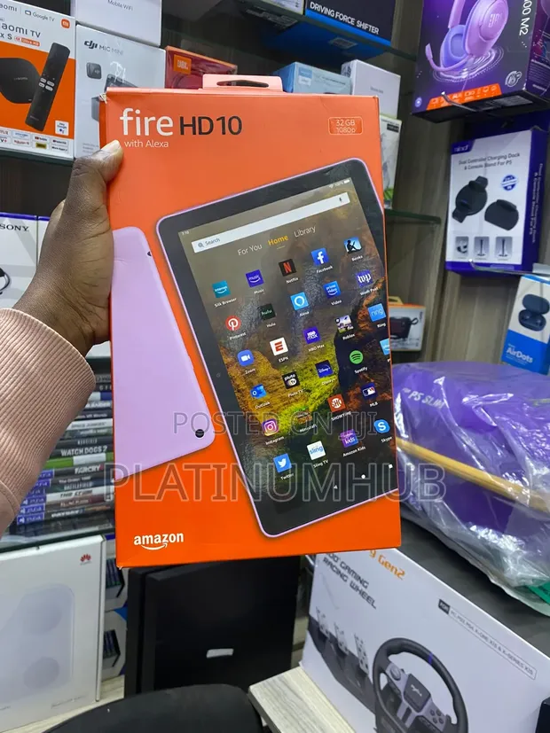 New Amazon Fire HD 10 (2021) 32GB Purple - 1