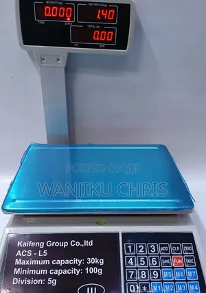 Heavy Duty Commercial Weighing Scale ACS L5