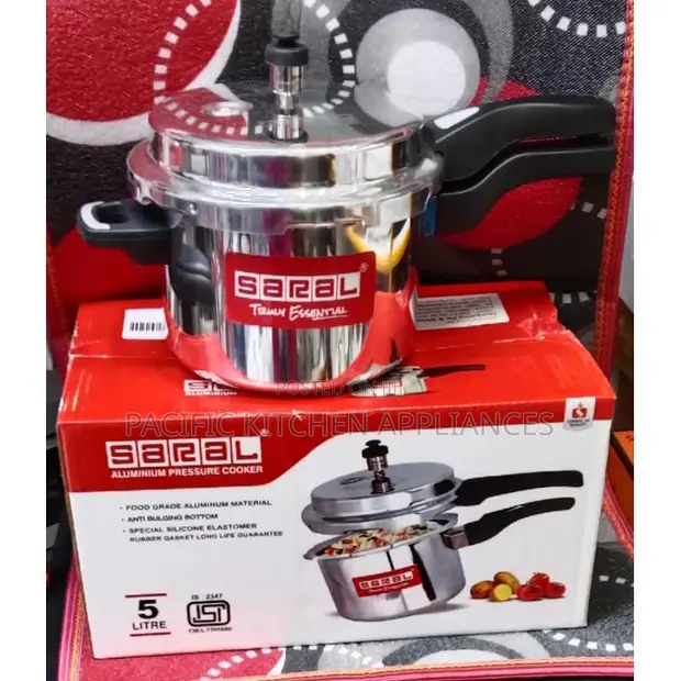 Saral 7.5L High-Quality Pressure Cooker - 1