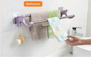 54cm Double Pole Towel Holder - Brand New