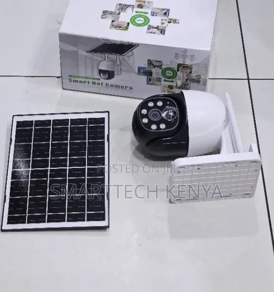 Kamera ya CCTV ya V380 4G Solar yenye Slot ya SIM - 1