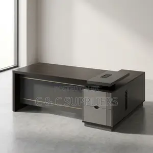 1.8m Imported Boss Desk with Side Extension