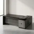 1.8m Imported Boss Desk with Side Extension - 1