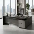 1.8m Imported Boss Desk with Side Extension - 4