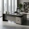 1.8m Imported Boss Desk with Side Extension - 5
