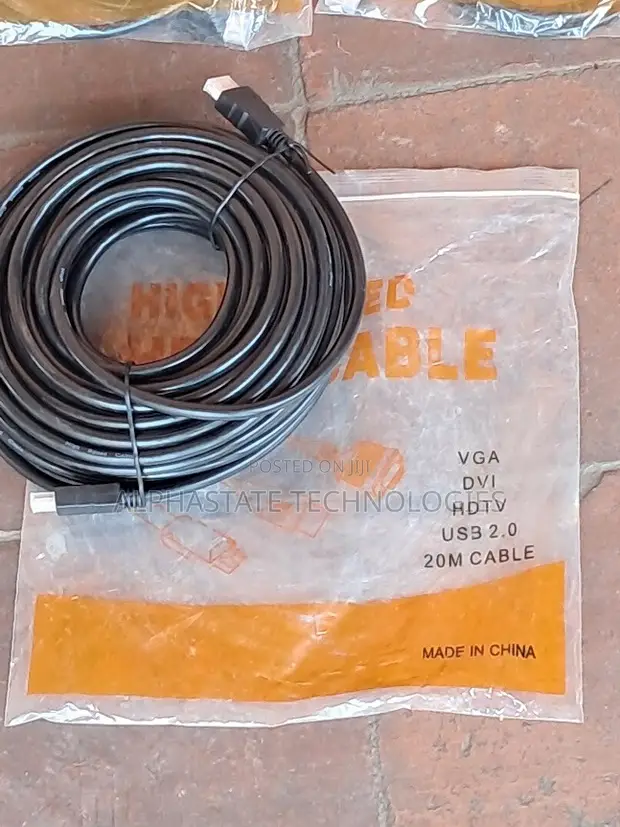 Kebo ndefu ya HDMI ya 20M kwa Nyumbani na Ofisi - 1