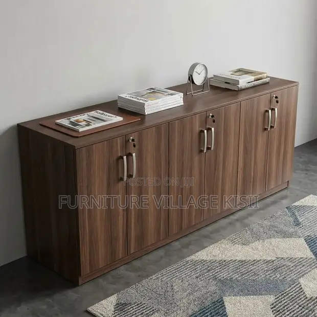 6-Door Executive Office Storage Cabinet - 1